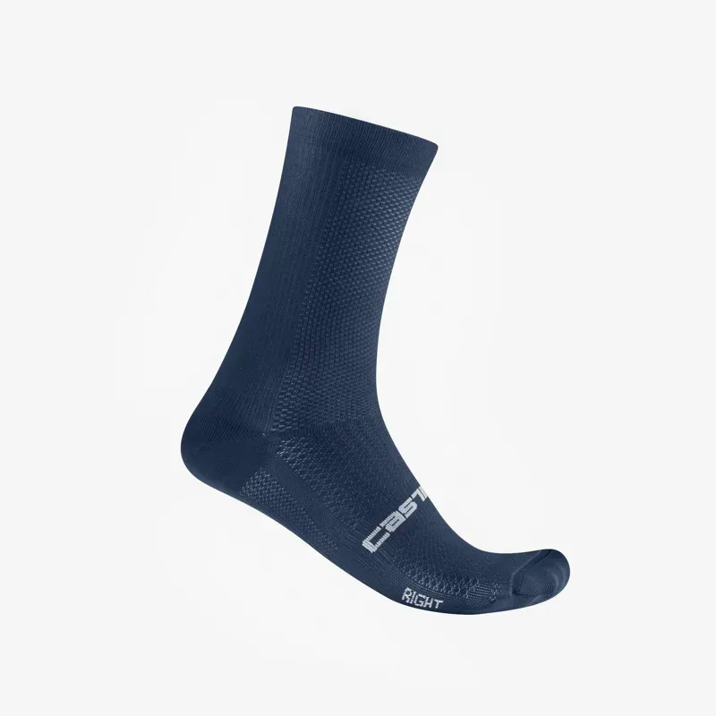 Castelli Espresso 18 Socks in Belgian Blue