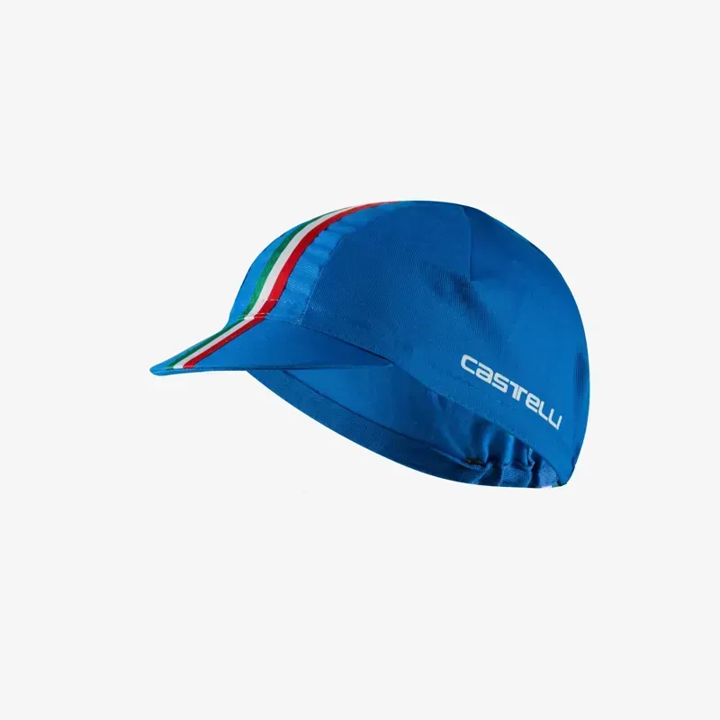 Castelli Italia Cap in Azzurro Italia