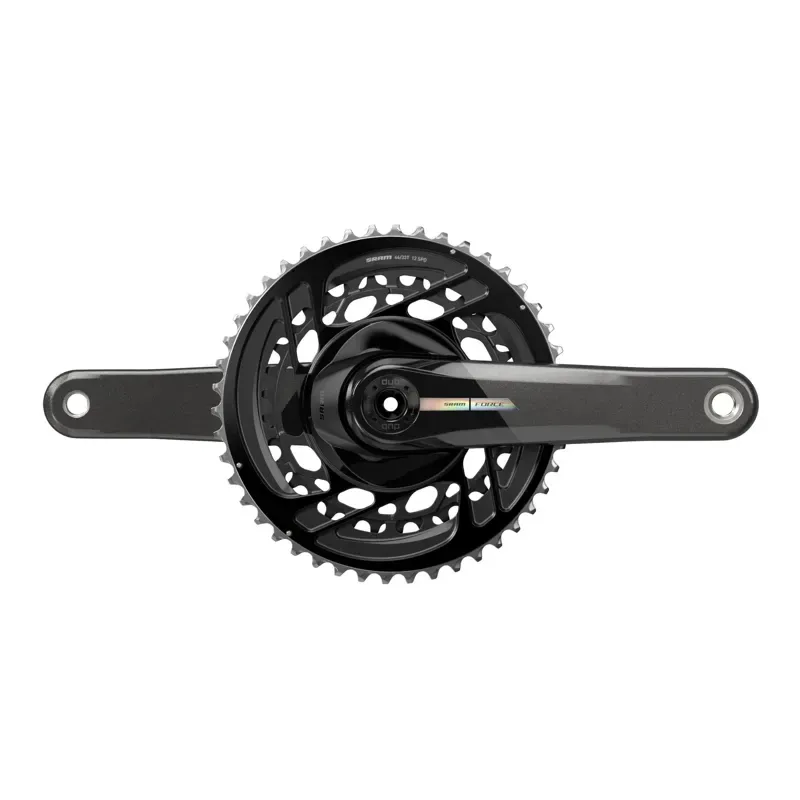 SRAM Force D2 DUB DM 46-33-tooth Crankset w/o BB in Black