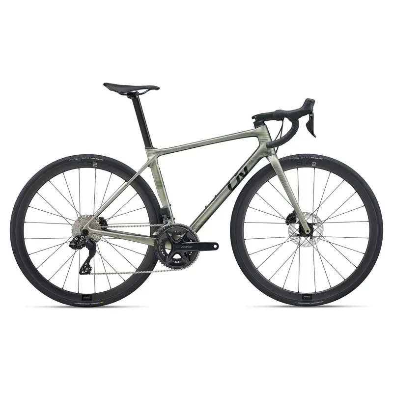 2024 Liv Langma Advanced Pro Disc 1 Road Bike in Golden Haze