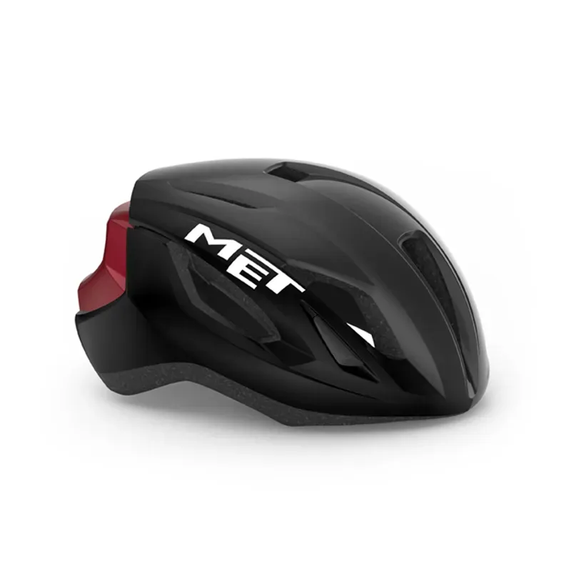 Met Strale Helmet in Black/Red