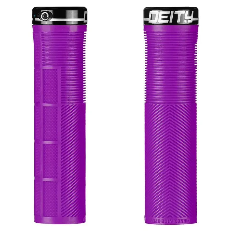 Deity Knuckleduster Grips in Purple