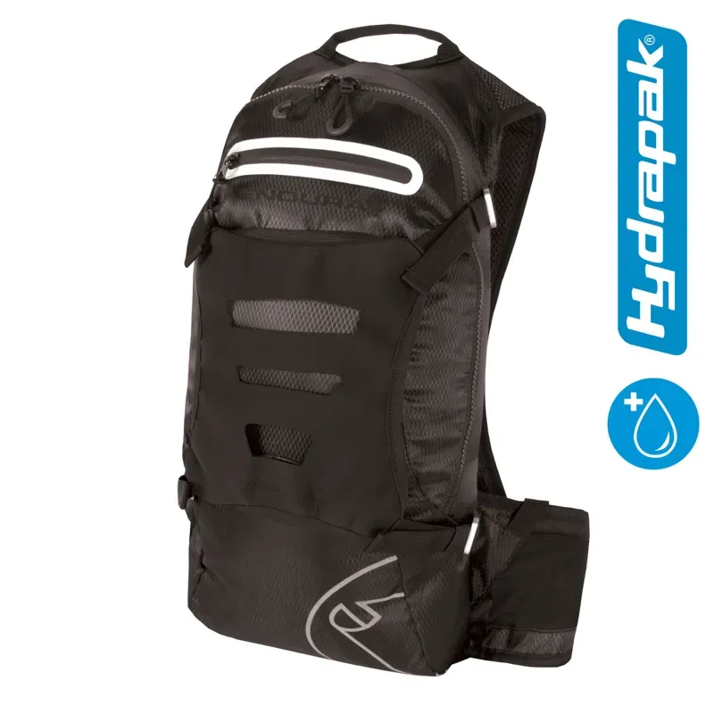 Endura SingleTrack Backpack With Hydrapak in Black