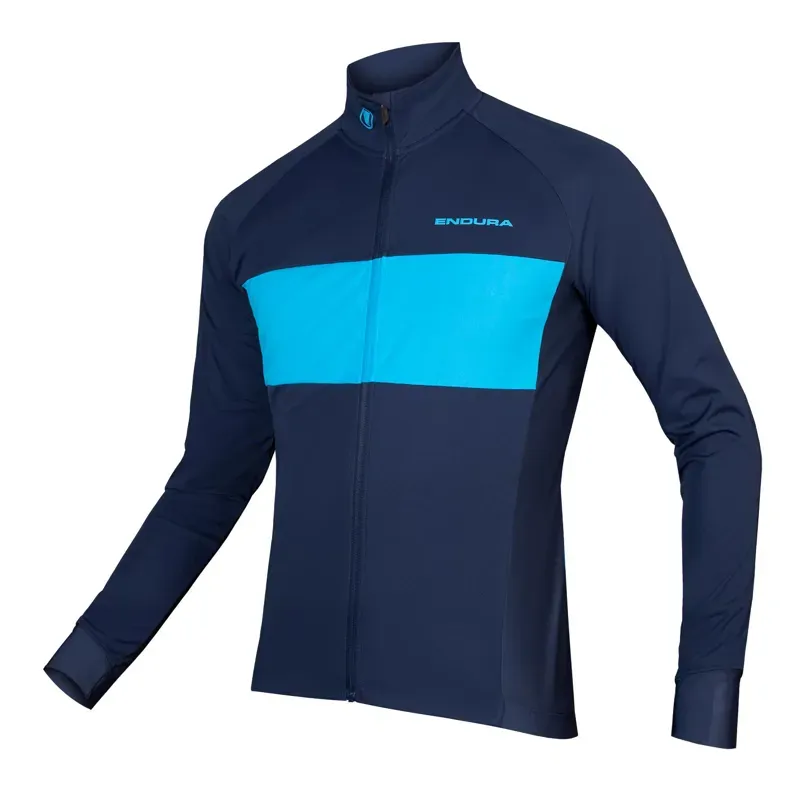 Endura FS260 Pro Jetstream Long Sleeve Jersey in Blue