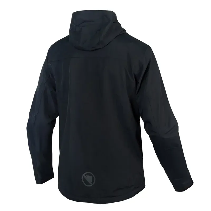 Endura Hummvee Waterproof Hooded Jacket in Black -1