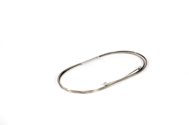 Fibrax Slick Tandem Barrel End Brake Wire in Silver