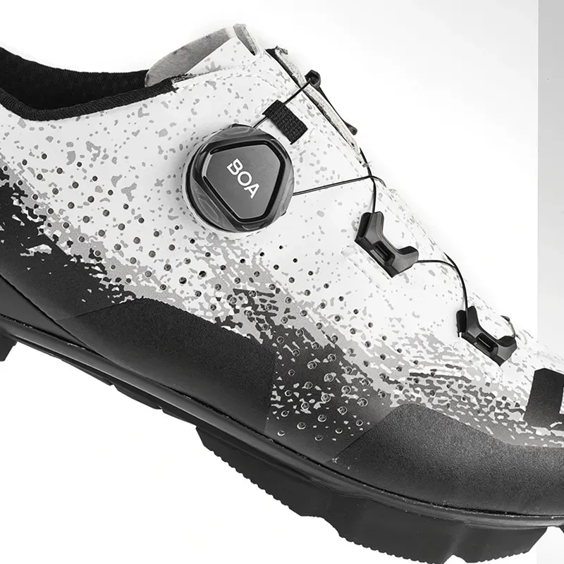 Gaerne G.Lampo Road MTB Shoes in White/Black-4