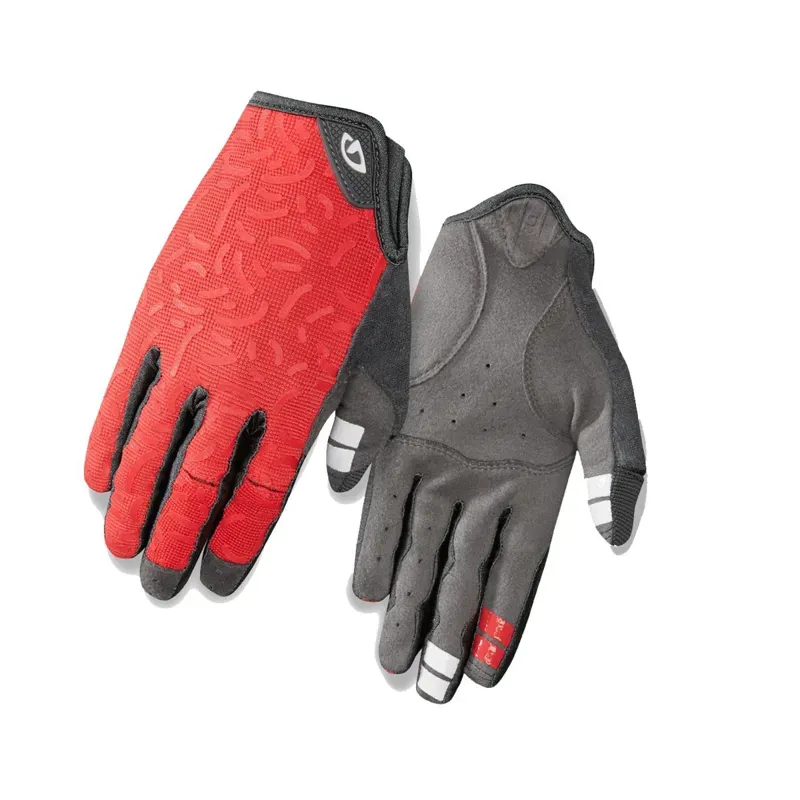 Giro La Dnd Womens Mtb Cycling Gloves In Red