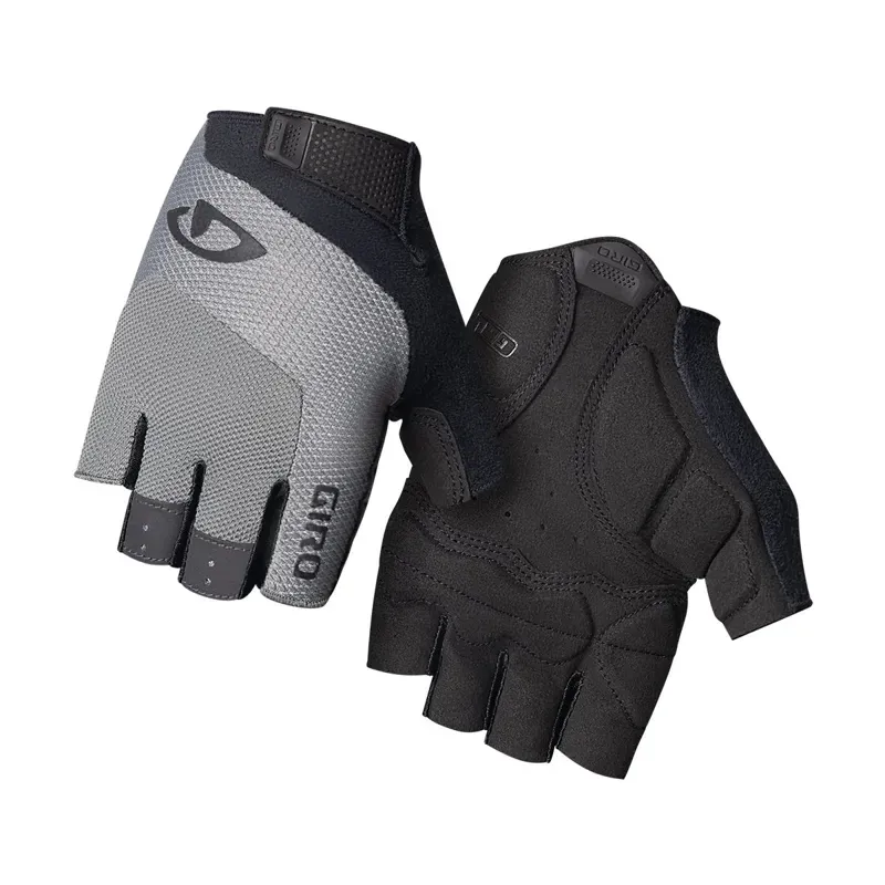 Giro Bravo Gel Road Cycling Mitt In Grey