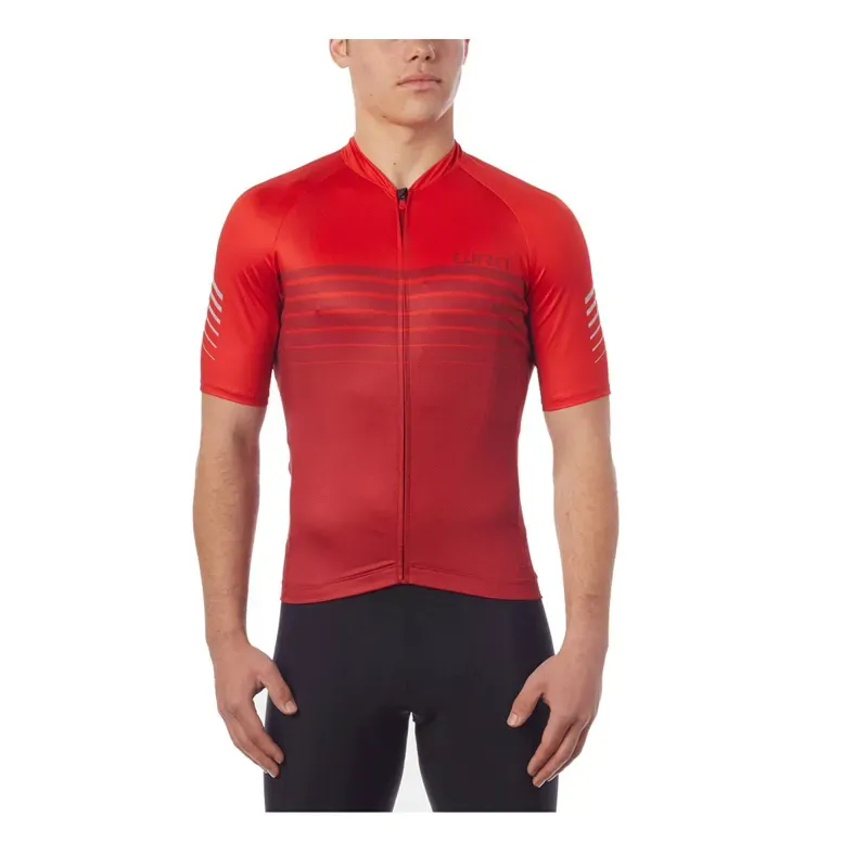 Giro Chrono Expert Short Sleeve Jersey In Red