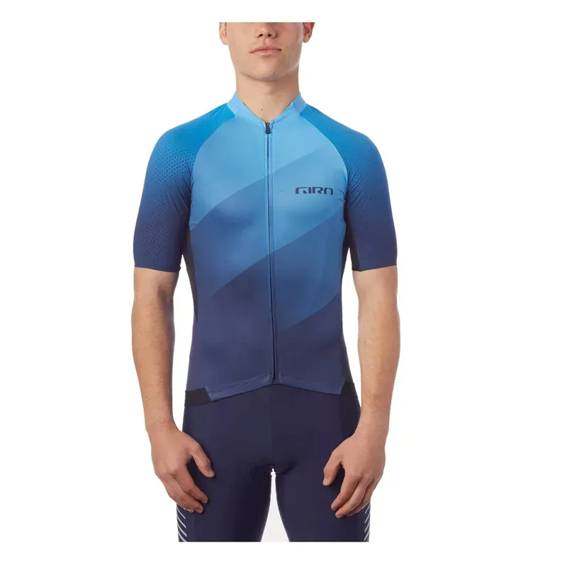Giro Chrono Pro Short Sleeve Jersey In Blue