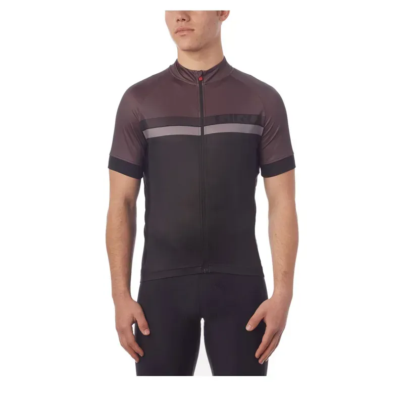 Giro Chrono Sport Sublimated Short Sleeve Jersey In Black