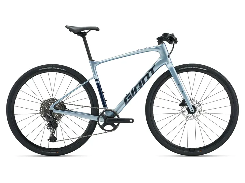 Giant FastRoad AR Advanced 2 Road Bike in Glacier Silver