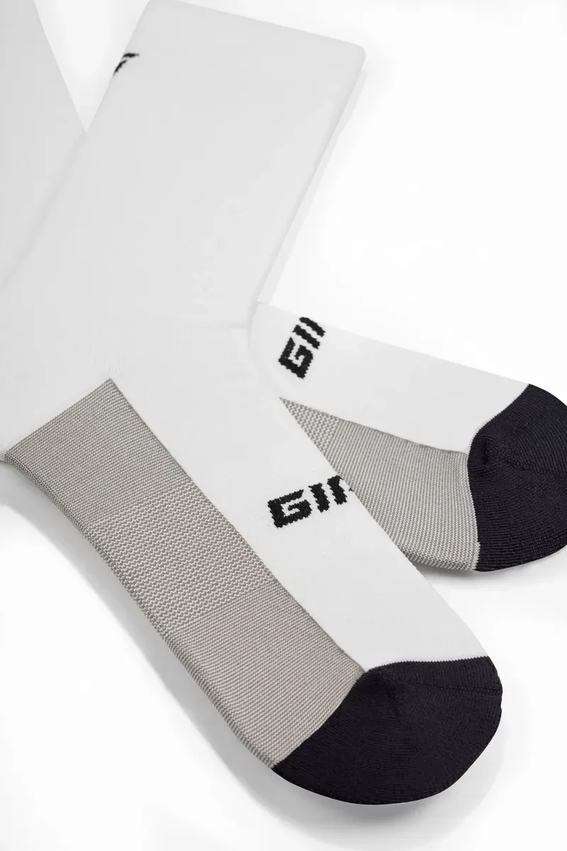 Giant Instinct Socks in White-4