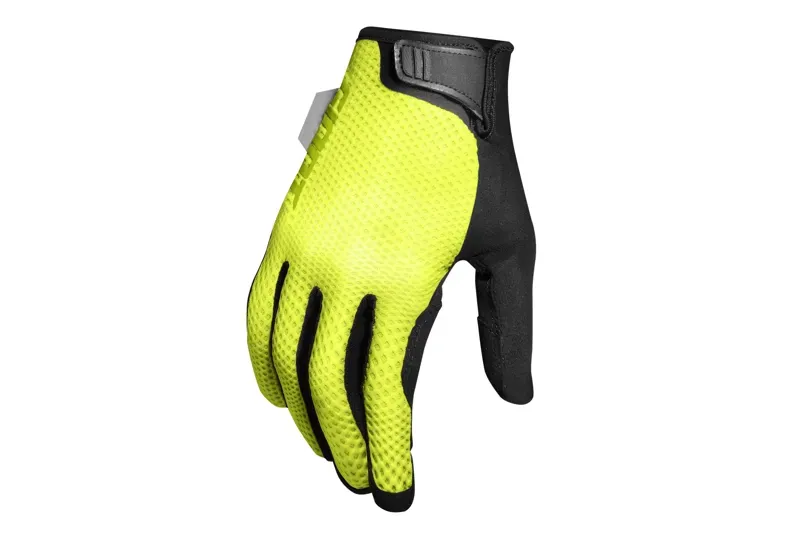 Giant Pace Gel Long Finger Gloves in Yellow