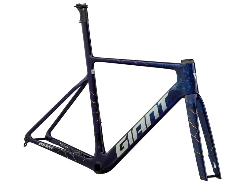 Giant Propel Advanced SL Road Bike Frameset in Kintsugi Blue/Chrome-1