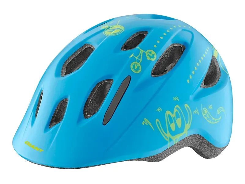 2018 Giant Holler Kids Helmet in Blue