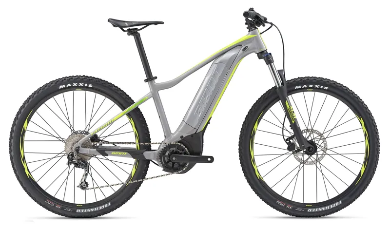 2019 Giant Fathom E+3 Electric Mountain Bike in Grey
