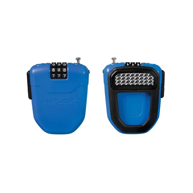 Hiplok FX Wearable Retractable Combo Lock in Cyan