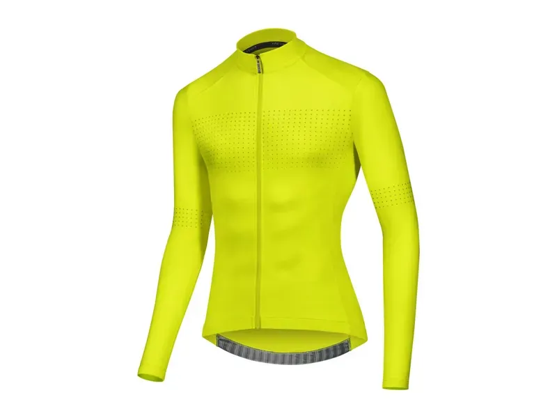 Giant Illume Long Sleeve Cycling Jersey in Yellow