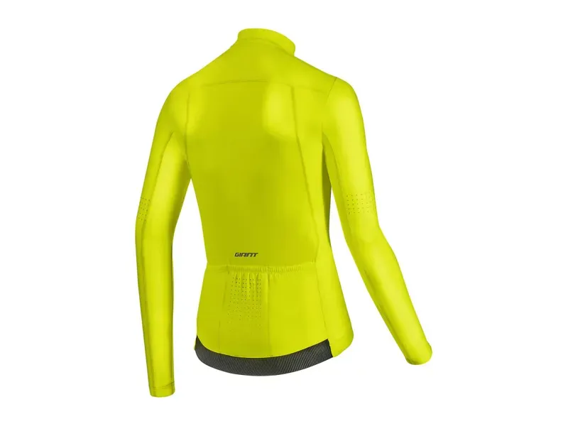 Giant Illume Long Sleeve Cycling Jersey in Yellow-1