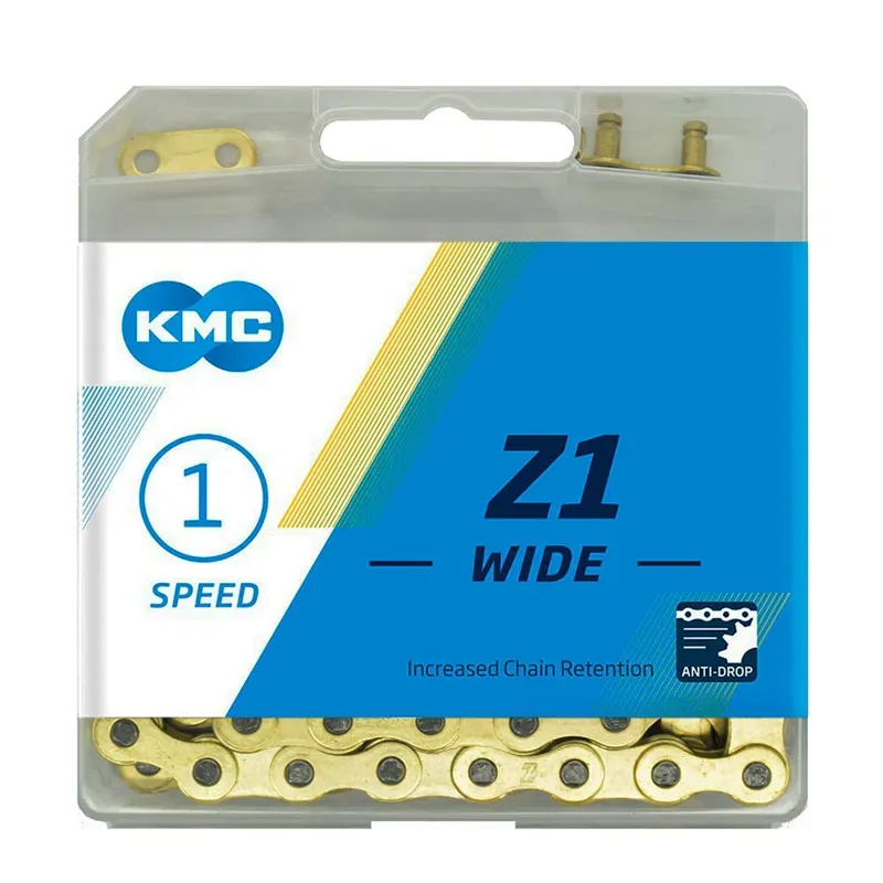 KMC Z1 112L Wide Chain in Gold