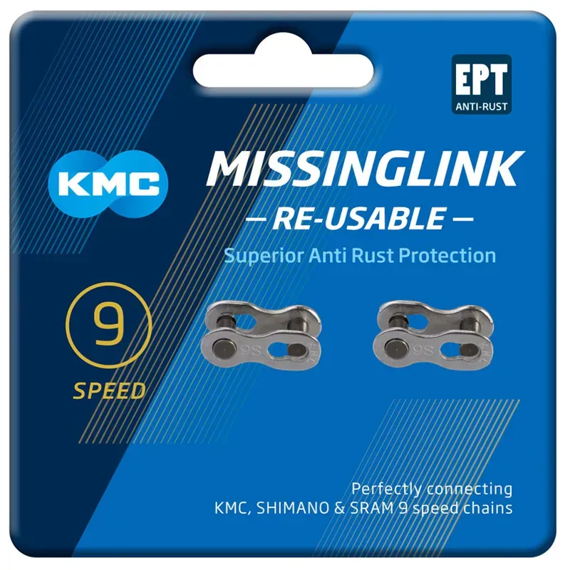 MissingLink 9X Joining Links Silver ept n reusable
