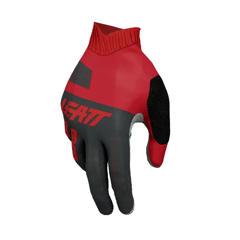 Leatt Gloves MTB 1.0 GripR - Junior in Red-1