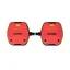 Look Geo City Grip Flat Pedals in Red