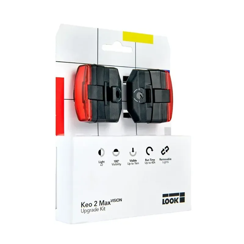 Look Keo 2 Max Vision Light Upgrade Kit in Black-2