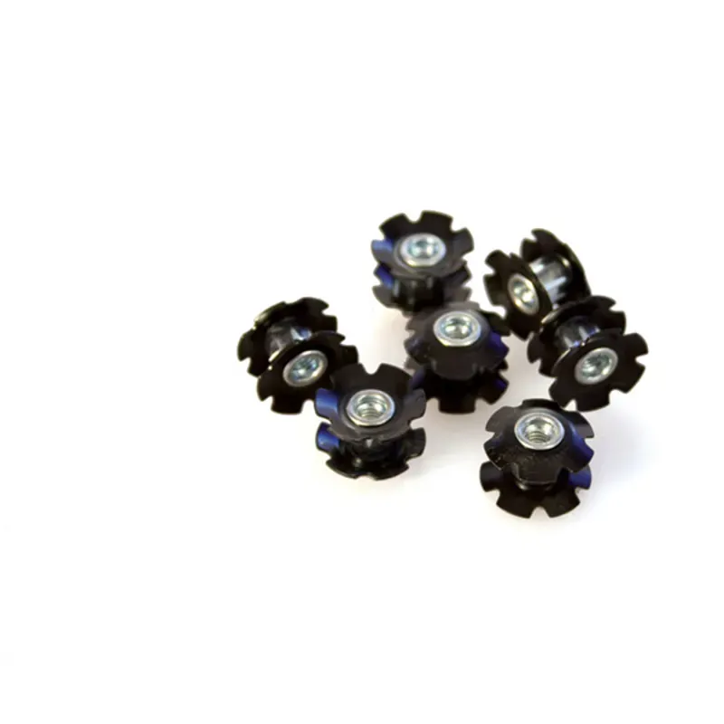 M Part 1in 22.2mm 10 pack Star Nuts in Black