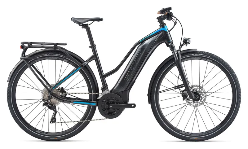 2020 Giant Explore E+ 1 Womens Electric Hybrid Bike in Black