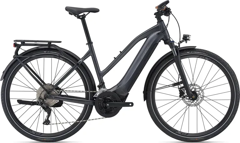 Giant Explore E+ 1 625 STA  Electric Bike in Gunmetal Black
