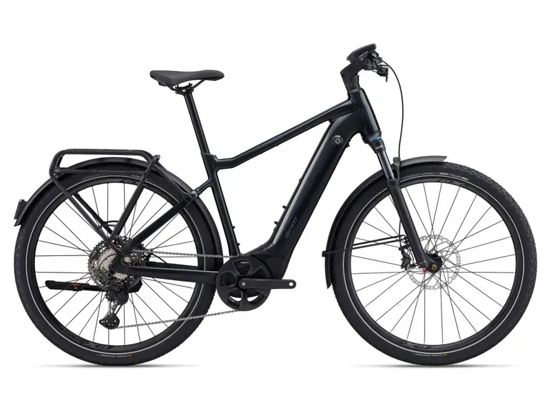 2024 Giant Explore E+ 0 Pro Gts 800Wh Electric Bike In Gloss Gunmetal Black/Matte Black