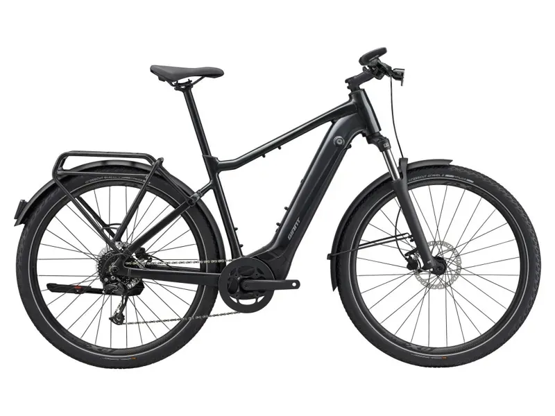 2023 Giant Explore E+ 2 Gts Electric Bike In Gloss Gunmetal Black