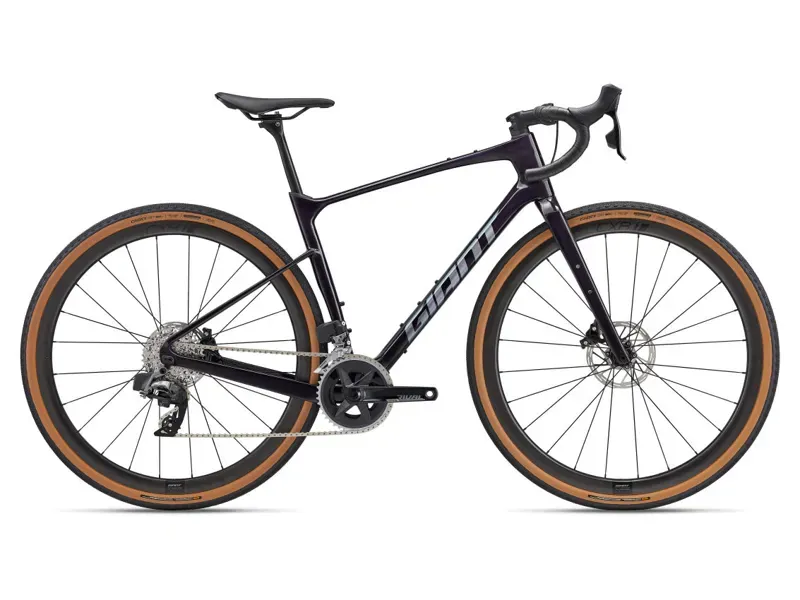 Giant Revolt Advanced Pro 1 Gravel Bike in Black Currant