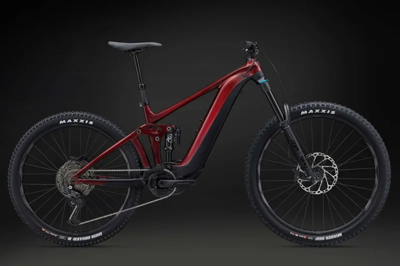 2024 Giant Reign E+ 2 Electric Mountain Bike in Sangria-1