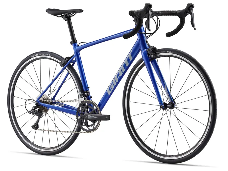 2024 Giant Contend 2 Road Bikes In Blue-1