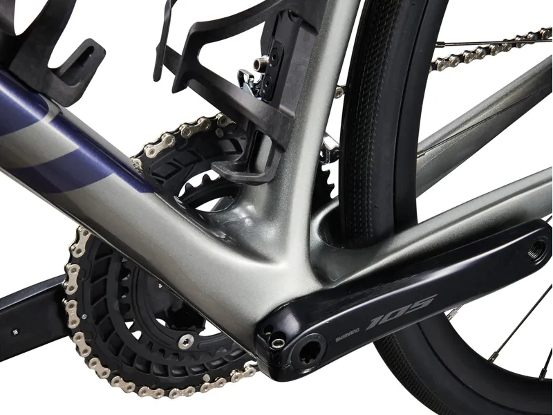 2024 Giant Defy Advanced 1 Road Bike in Charcoal/Milky Way-9