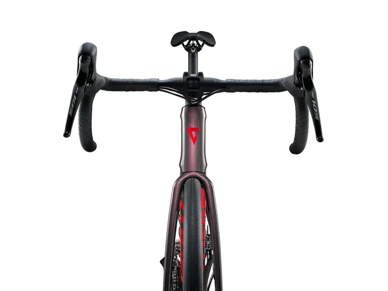 2024 Giant Defy Advanced 2 Road Bike in Tiger Red-5