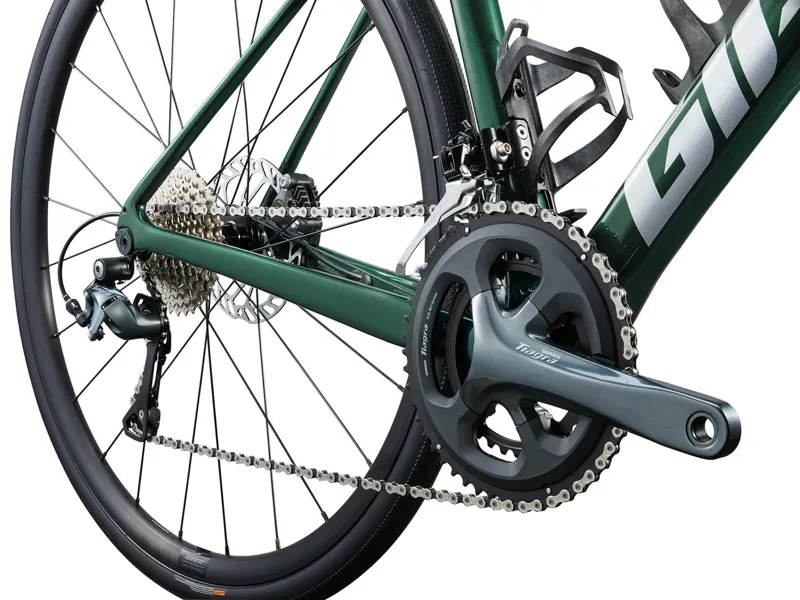 2024 Giant Defy Advanced 3 Road Bike In Kelp Forest/Silver-4