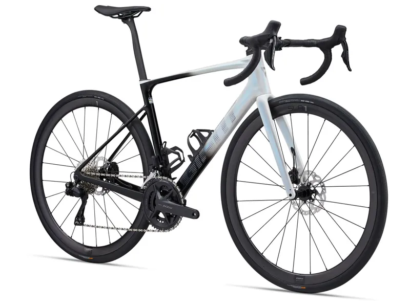 2024 Giant Defy Advanced Pro 1 Road Bike in Unicorn White-1