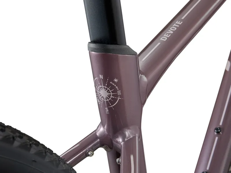 2024 Liv Devote 1 Gravel Bike In Charcoal Plum-4