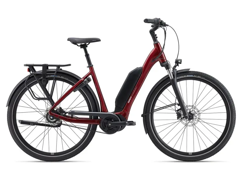 2024 Giant Expression E+ 0 E-Road Bike In Sangria