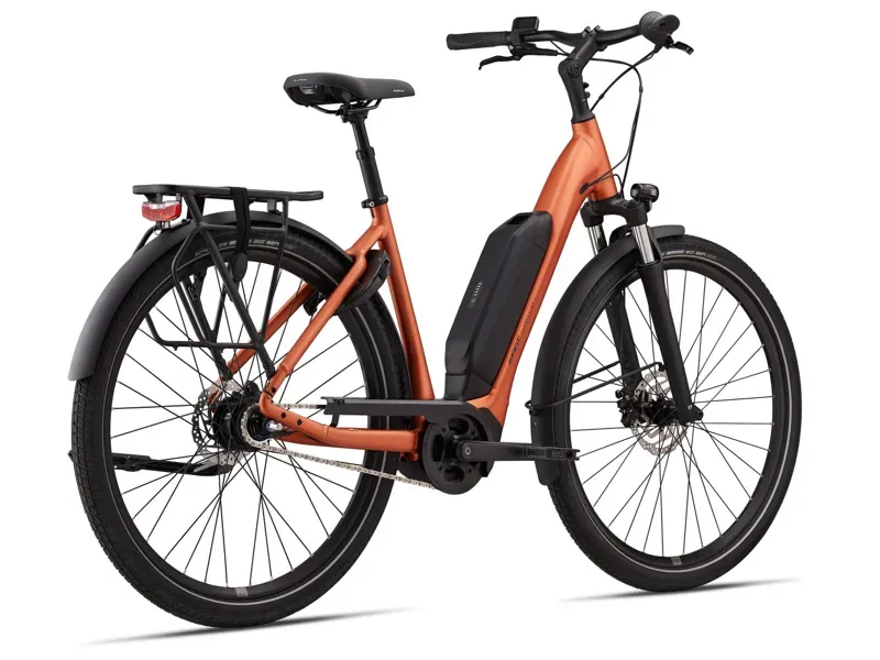 2024 Giant Expression E+ 1 E- Hybrid Bike In Matte Copper Coin-1