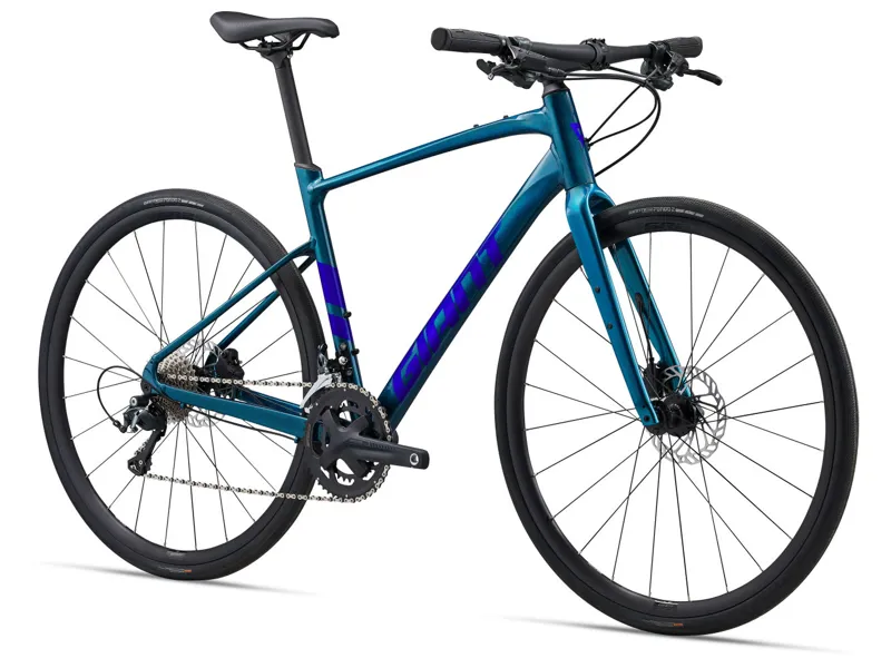 2024 Giant FastRoad Hybrid Bike 1 In Sea Sparkle-1