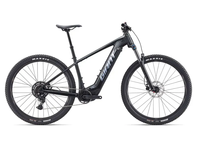 2024 Giant Fathom E+ 625Wh E-Mountain Bike In Gloss Gunmetal Black