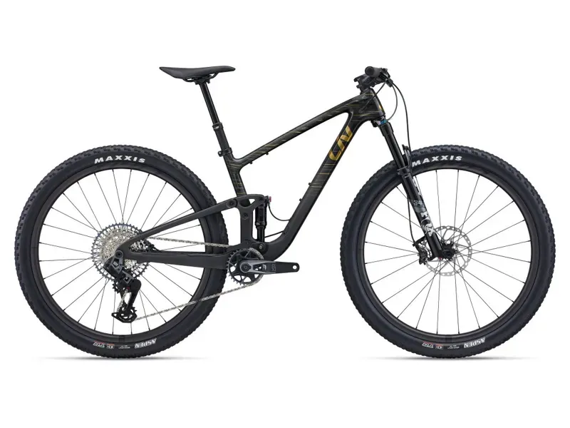 Liv Pique Advanced 29 1 Mountain Bike In Gloss Raw Carbon/Matte Raw Carbon/Chrome
