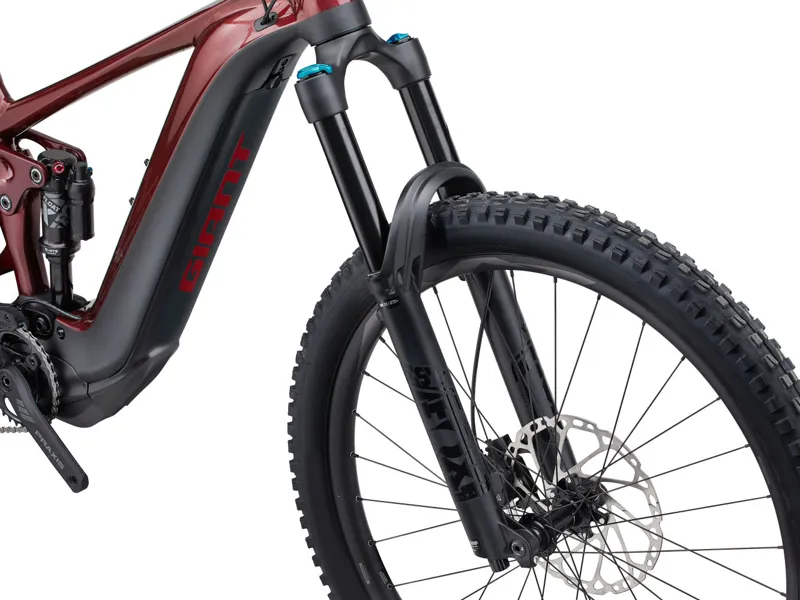 2024 Giant Reign E+ 2 Electric Mountain Bike in Sangria-5