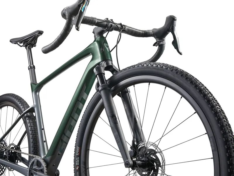 2024 Giant Revolt X Advanced Pro 0 Gravel Bike in Kelp Forest/Charcoal-3